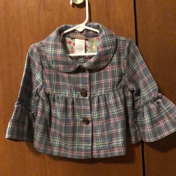 PRE-OWNED SPRING LIGHT JACKET SIZE 24 MONTHS FOR A BABY GIRL! SMOKE FREE HOME - Picture 1 of 3